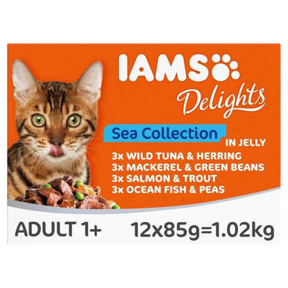 Picture of IAMS CIJ SEA CAT FOOD 85G